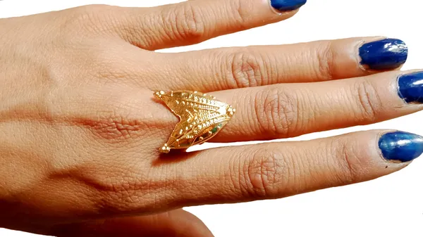 Assamese_Traditional_Gold_Plated_Finger-Ring_For_Girls_&_Women